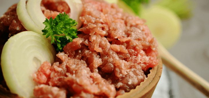 Pemmican is made from ground meat.