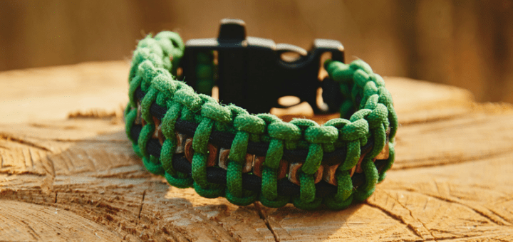Paracord Projects, such as making a survival bracelet.